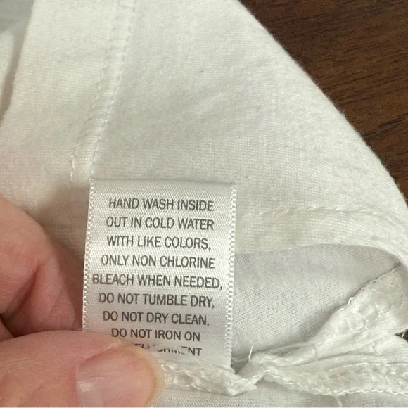 Krazy Kat White Lace Applique V-Neck Boho Tunic Top 3/4 Sleeve XL - Picture 8 of 9